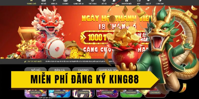 Cách đăng ký tài khoản King88 trên điện thoại